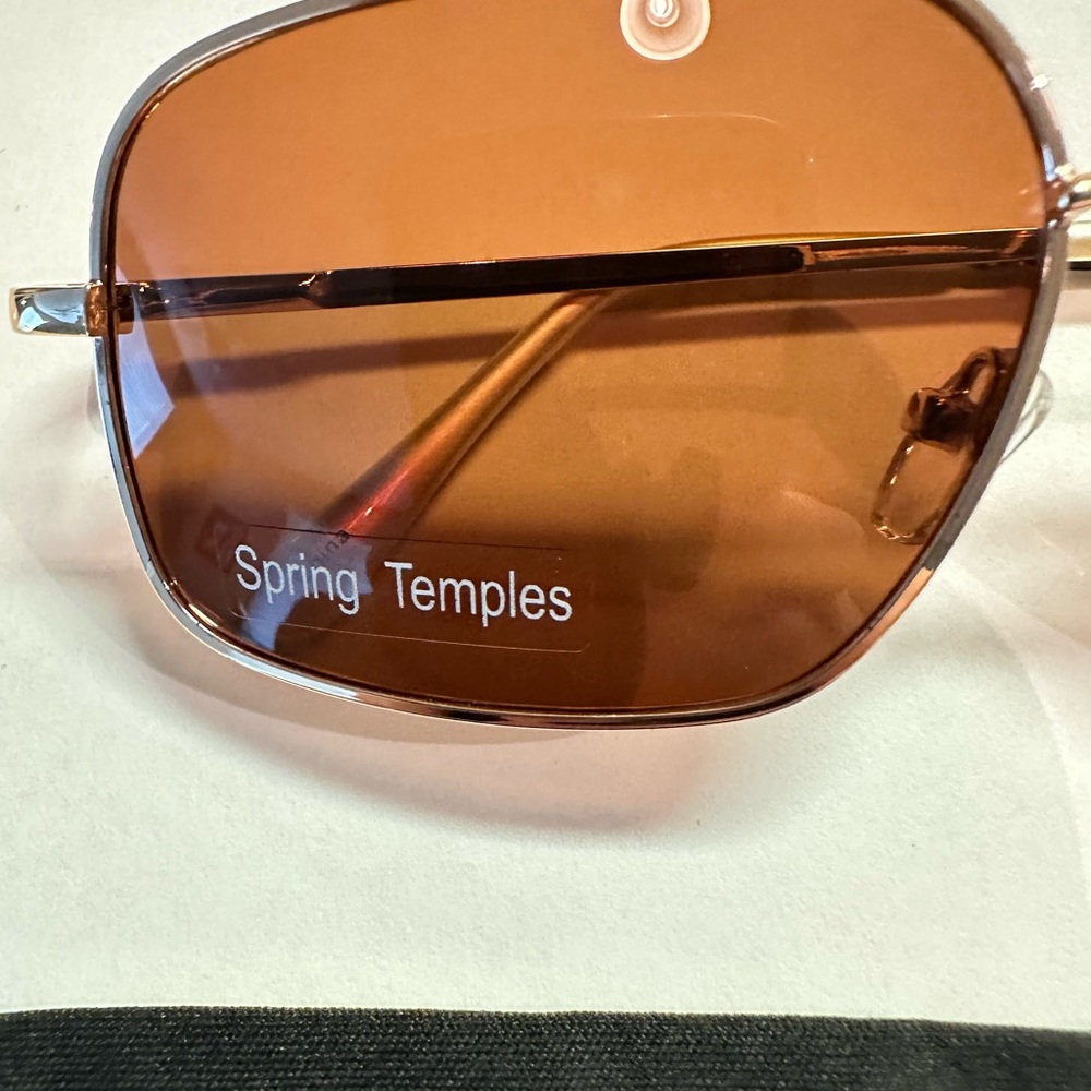 Burn Notice Shades Oliver peoples Victory 55 Michael Weston 523 Cognac Gold New - Picture 8 of 17